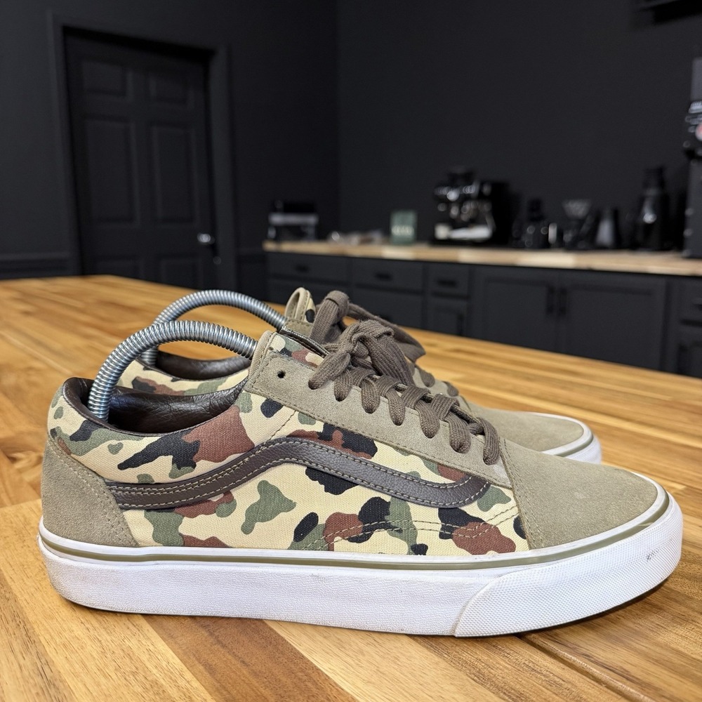 Vans Old Skool J Crew Camo Men's 9.5 Women's 11 Rare